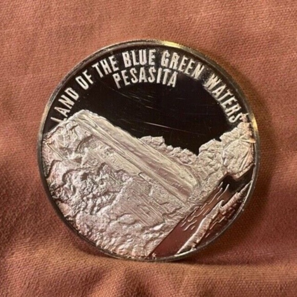 1971 SILVER SOVEREIGN NATION OF THE HAVASUPAI ~INDIAN TRIBAL SERIES .999 S PROOF - Picture 2 of 6